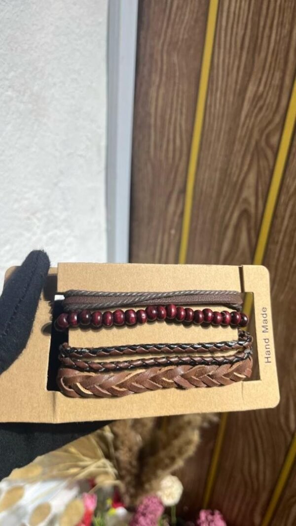 Mens handmade stack bracelet - View 2 | Tomis Store Nigeria