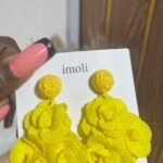 Fabric Earrings - View 2 | Tomis Store Nigeria