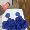 Fabric Earrings - View 3 | Tomis Store Nigeria
