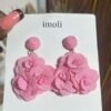 Fabric Earrings - View 5 | Tomis Store Nigeria