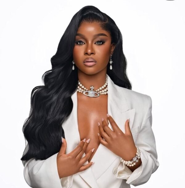 Saturn Pearl Necklace - View 3 | Tomis Store Nigeria
