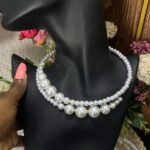 Cuff pearl choker - View 1 | Tomis Store Nigeria