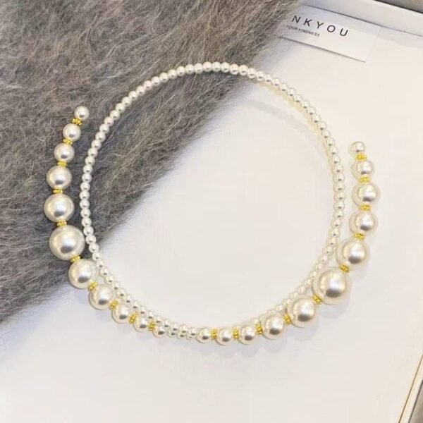 Cuff pearl choker - View 2 | Tomis Store Nigeria