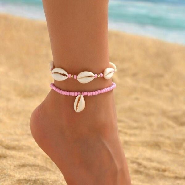 Cowries Anklet - View 2 | Tomis Store Nigeria