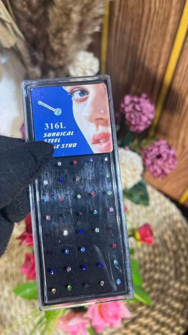 Stainless steel nose rings - View 3 | Tomis Store Nigeria