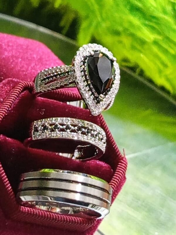 Couples Set - Zirconia Wedding Set 2
